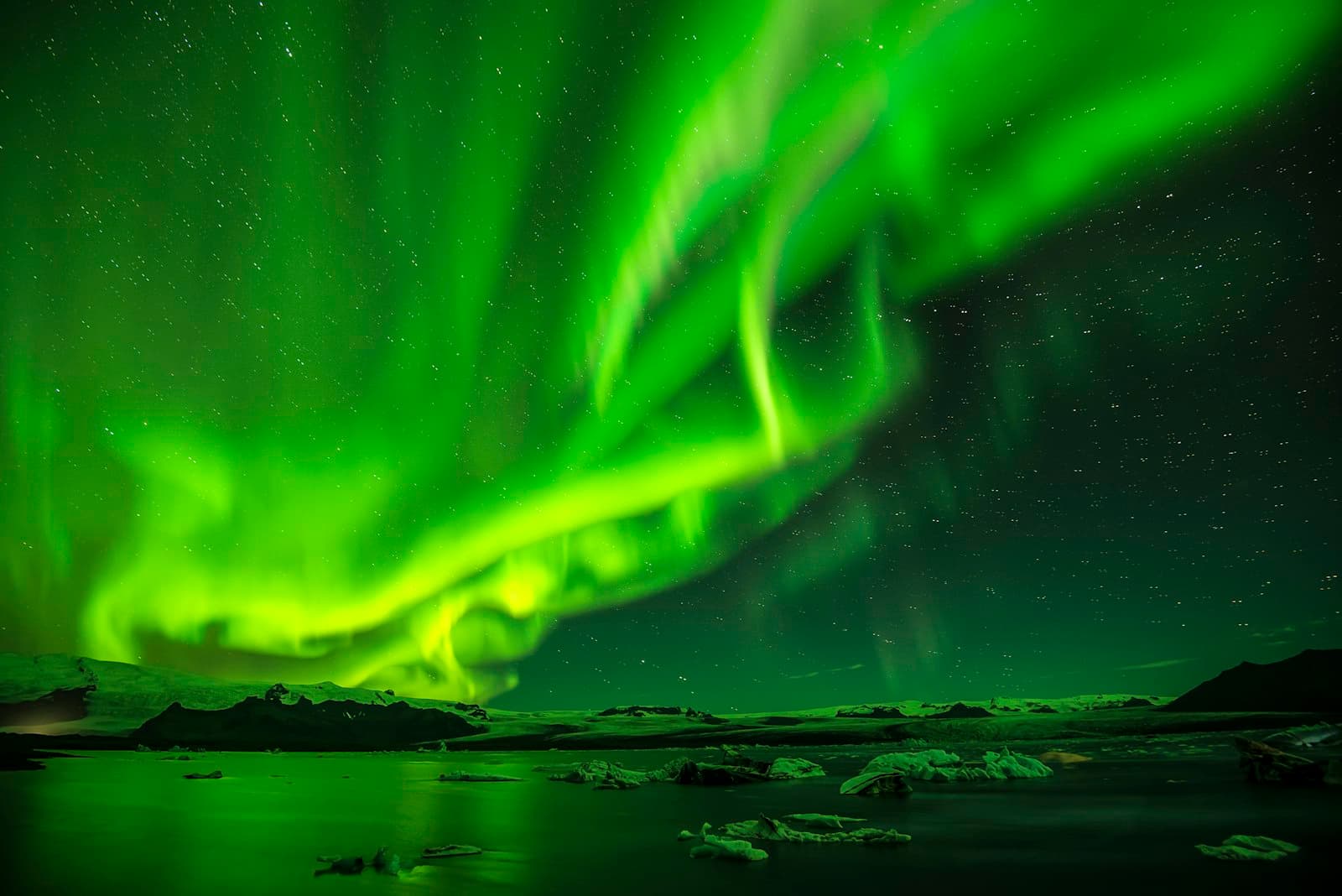 Northern Lights of Iceland — Reykjavik · Husafell · Torfhus